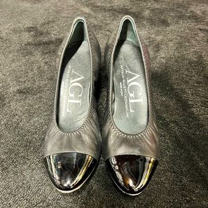 AGL Italian Leather Pumps